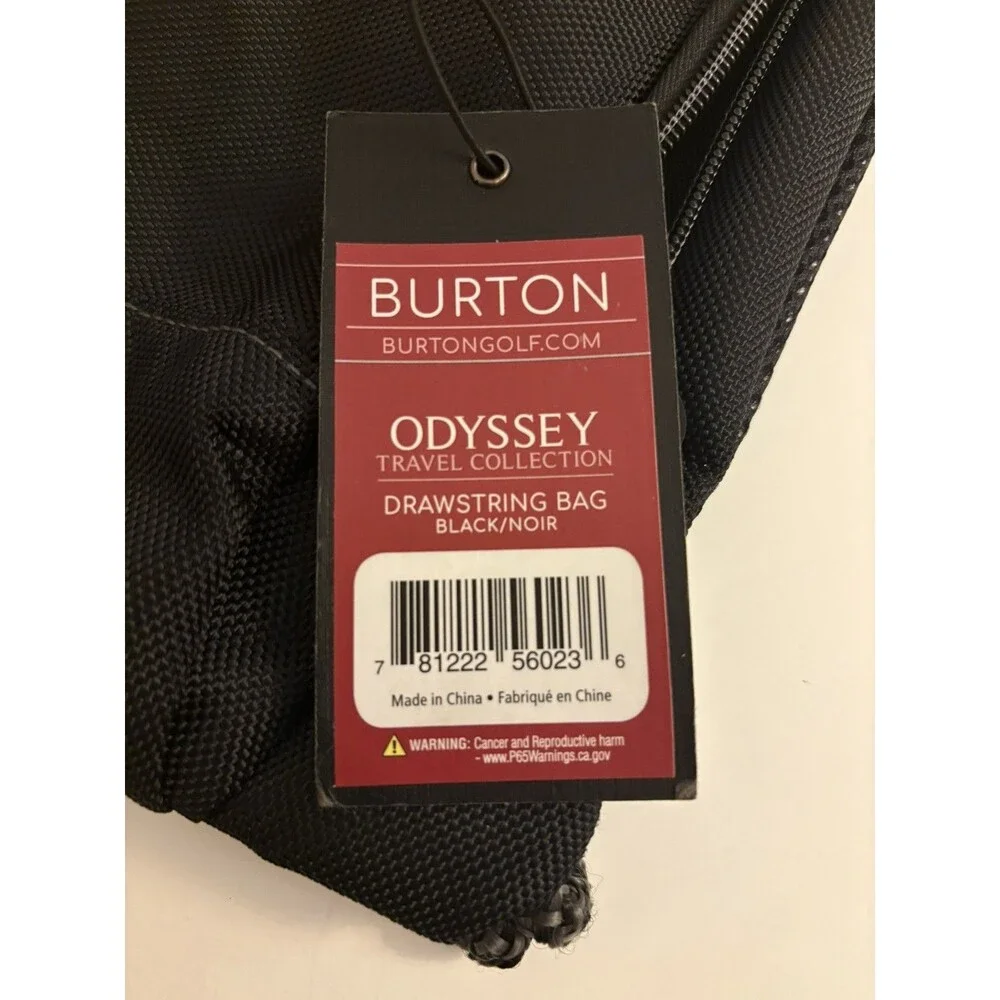 Golf NBC Business Solutions Burton Odyssey Travel Collection Backpack. New.